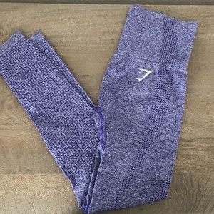 Gymshark Vital Seamless Indigo Marl Size Small